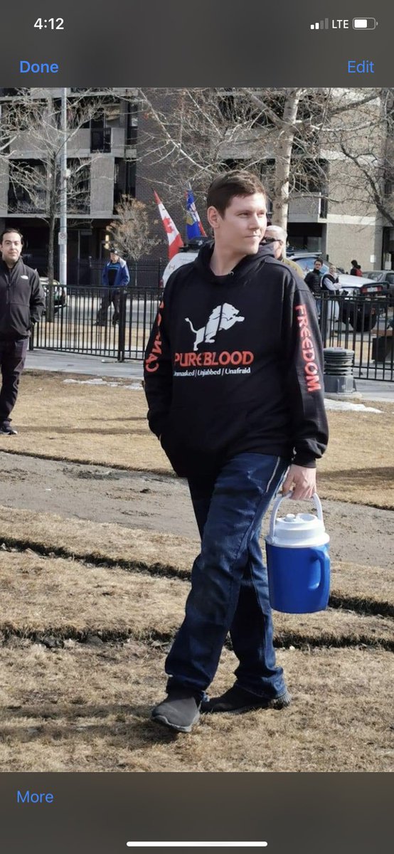 KarlaMarx1917's tweet photo. Photo from Calgary today. Central Memorial Park. March 19, 2022
PUREBLOOD = white supremacy 
@solidarityYYC @JanisIrwin @RachelNotley @JyotiGondek @CWalcottYYC @TaylorMadeYYC @joelaf https://t.co/SUZ3cZLbH1