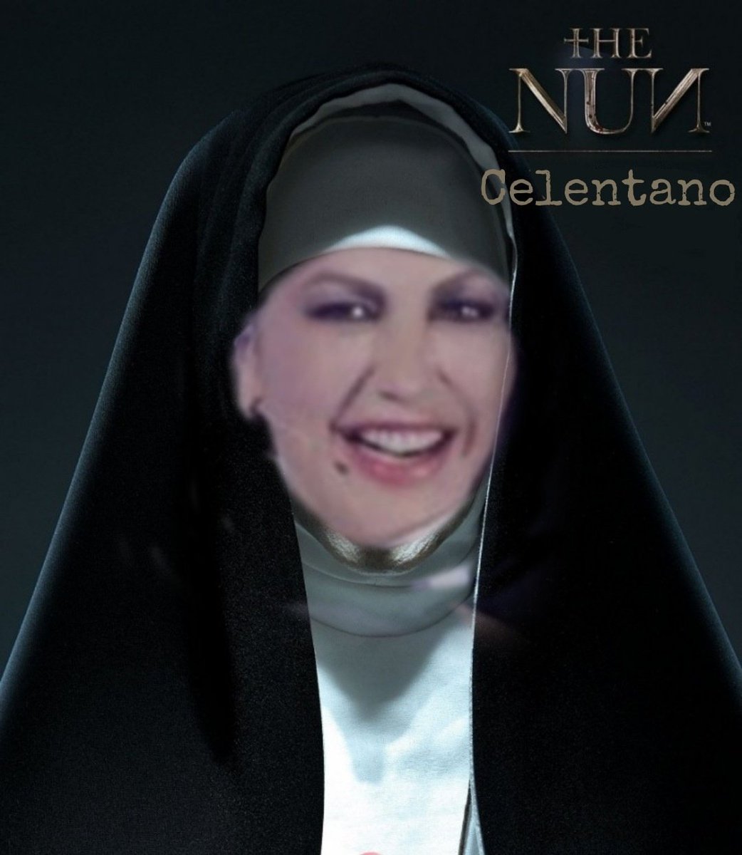 Howl_Jenkins_'s tweet photo. Finalmente possiamo aggiustare la locandina di The Nun
#FantaAmici https://t.co/mA302boEZB