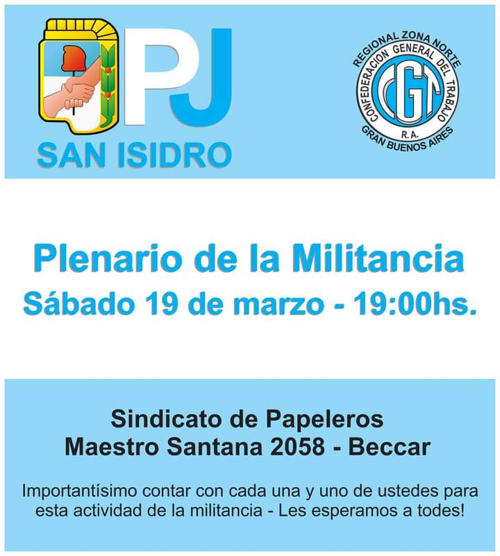 CGT Regional Zona Norte - Pcia de Bs As (@cgtzonanorteba) on Twitter photo 