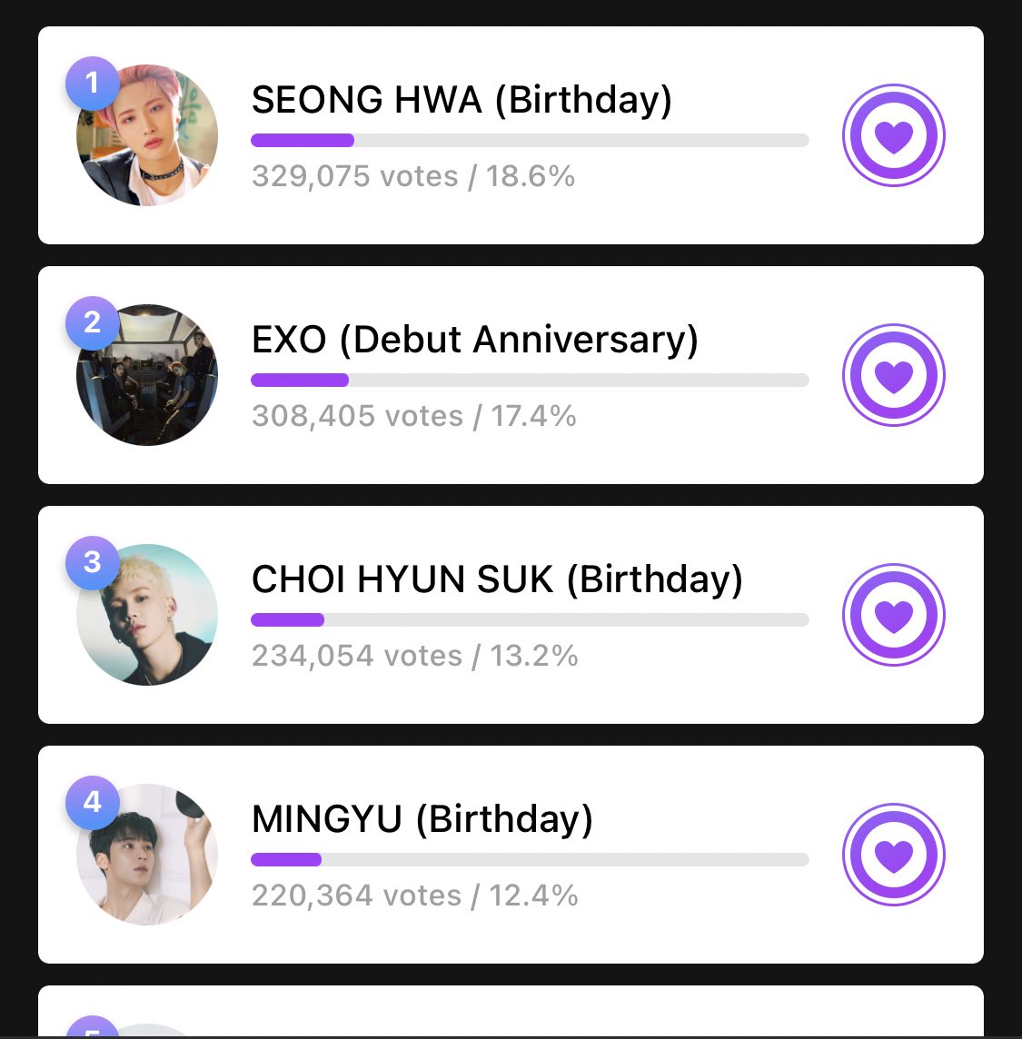EXOPublicity's tweet photo. EXOLS, vote EXO on mubeat April anniversary category. This will end on March 21, 2022. 
@weareoneEXO https://t.co/nsA42iiYVZ