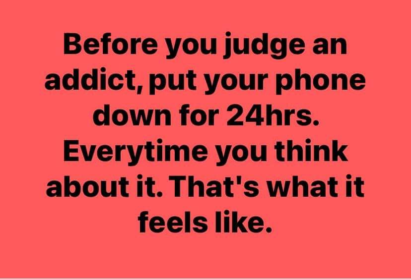 #RecoveryPosse 

Multiply this by 100 for us and that's how it was for me. Earth people will never understand us.

Live clean or die mother fuckers Love you all ❤💝💖🥰