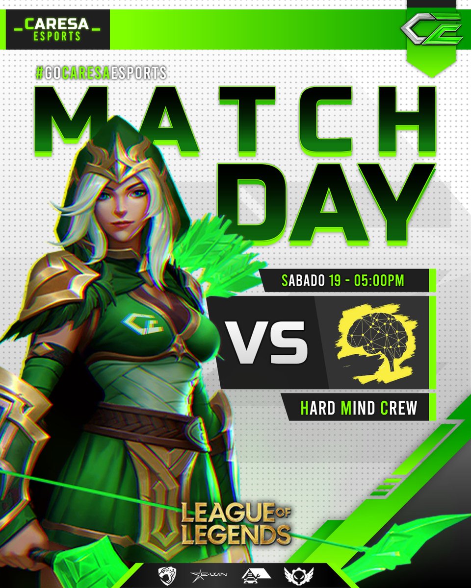 caresamx's tweet photo. Ahora!
⚔️ MATCH DAY
VS @HARDMINDCREW
📺 https://t.co/zmweClX7rI
🕓 5:00PM
TRAIGAN ESA VICTORIA A CASA🔥🇲🇽
#GoCE #LOL #GoCaresa https://t.co/Ik5HhOHCb7
