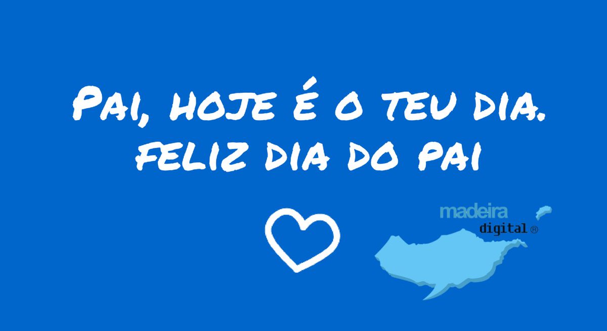 MadeiraDigital's tweet photo. Ser pai é um estado diferente  É um sentimento intermitente  Que só se sabe quando se é Pai!
#madeiradigital #diadopai https://t.co/MT2oefHmIf https://t.co/2zZWs9c7Y9