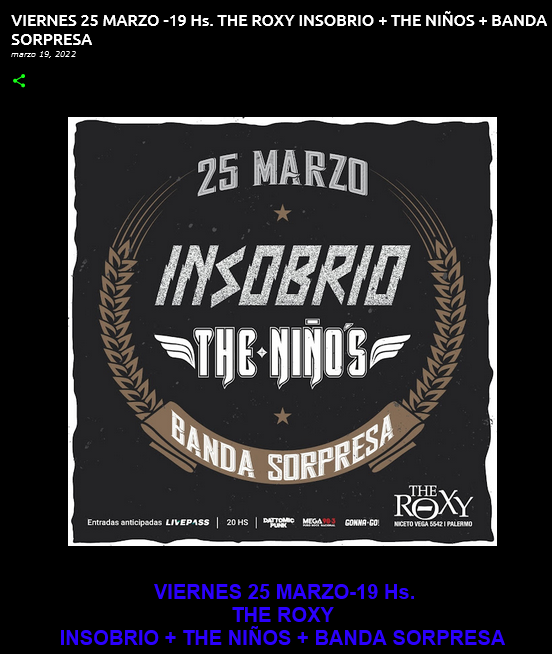 [NOTICIAS]
leonessinjaula.blogspot.com/2022/03/vierne…
<a href="/Insobrio/">INSOBRIO</a> 
#theniños