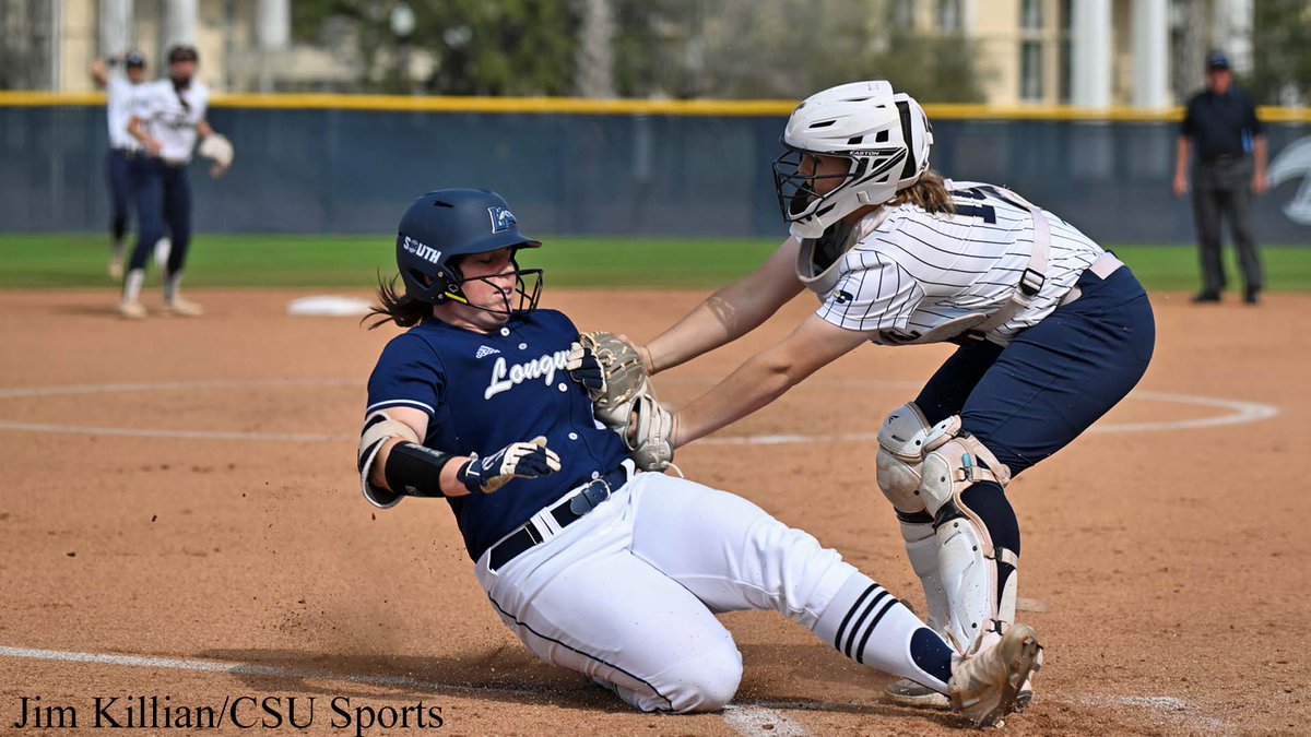 Nikon_Jim's tweet photo. @CSUBucsSoftball splits the DH with Longwood. Second game goes to 10 innings. https://t.co/SStooQjXZr
