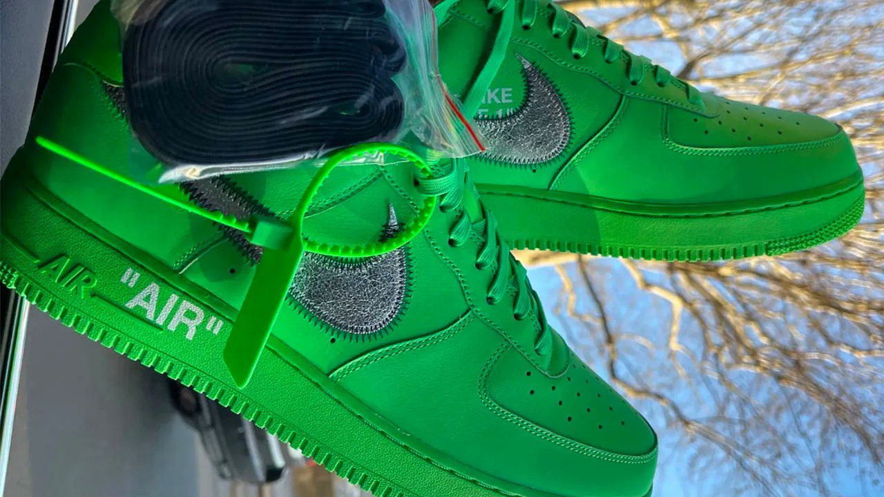 The Sole Supplier on X Incredible Hulk vibes with this Off White x Nike AF1 https t anJ3Gt7wVg https t rvVZJTKxZc X