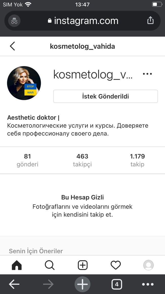Degerli istanbul ve Bahçesehir sakinleri. Bu instagram sayfasını paylaştığım sahtekar estetik doktoru olarak kendisini lanse eden  yabancı uyruklu ve çalışma izni olmayan bu sahtekar instagram üzerinde müşteri bularak erkek müşterilerini santaj ediyormuş. Şimdi yeni bir cete ekip