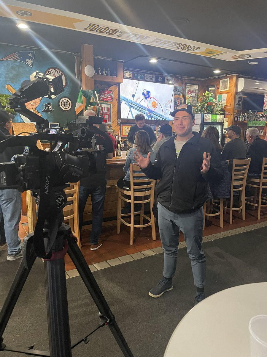 TimothyJBailey's tweet photo. Talking @PCFriarsmbb with @NBC10 Let’s Go Friars!! 🏀🏀 https://t.co/HgG2LfGaYz