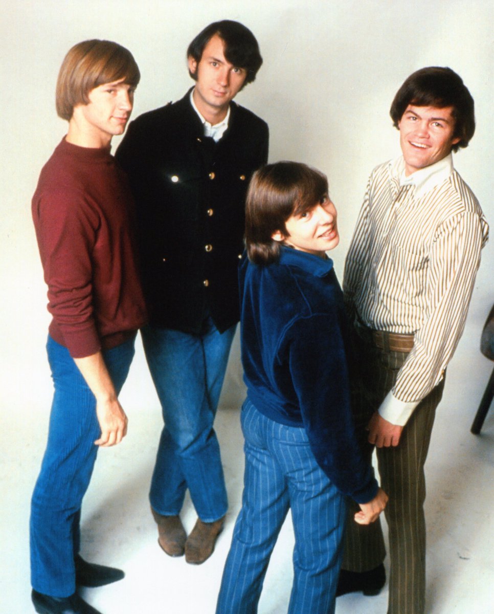 The Monkees are seen here during a late 1966 photo session which ultimately...