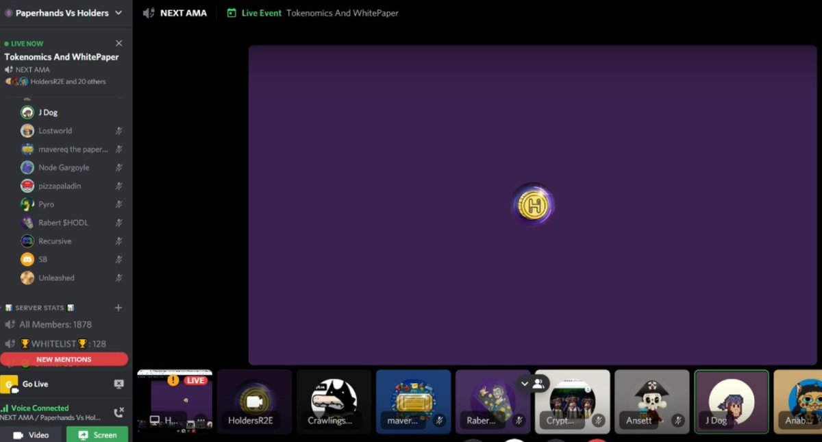 HoldersR2E's tweet photo. Go and check our 2nd AMA! 

https://t.co/RBdkAIdW6n

It  was awesome!

#YouTubeAMA #Whitepaper #Tokenomics https://t.co/xds629vxmt