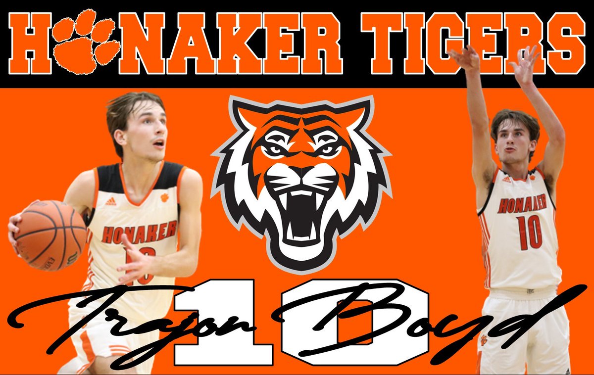 HonakerTigers's tweet photo. Congratulations to @Trajon_Boyd SWVA FCA All Star 3 Pt Contest Champion. #hhs #tigers https://t.co/cVN0IbHKwR