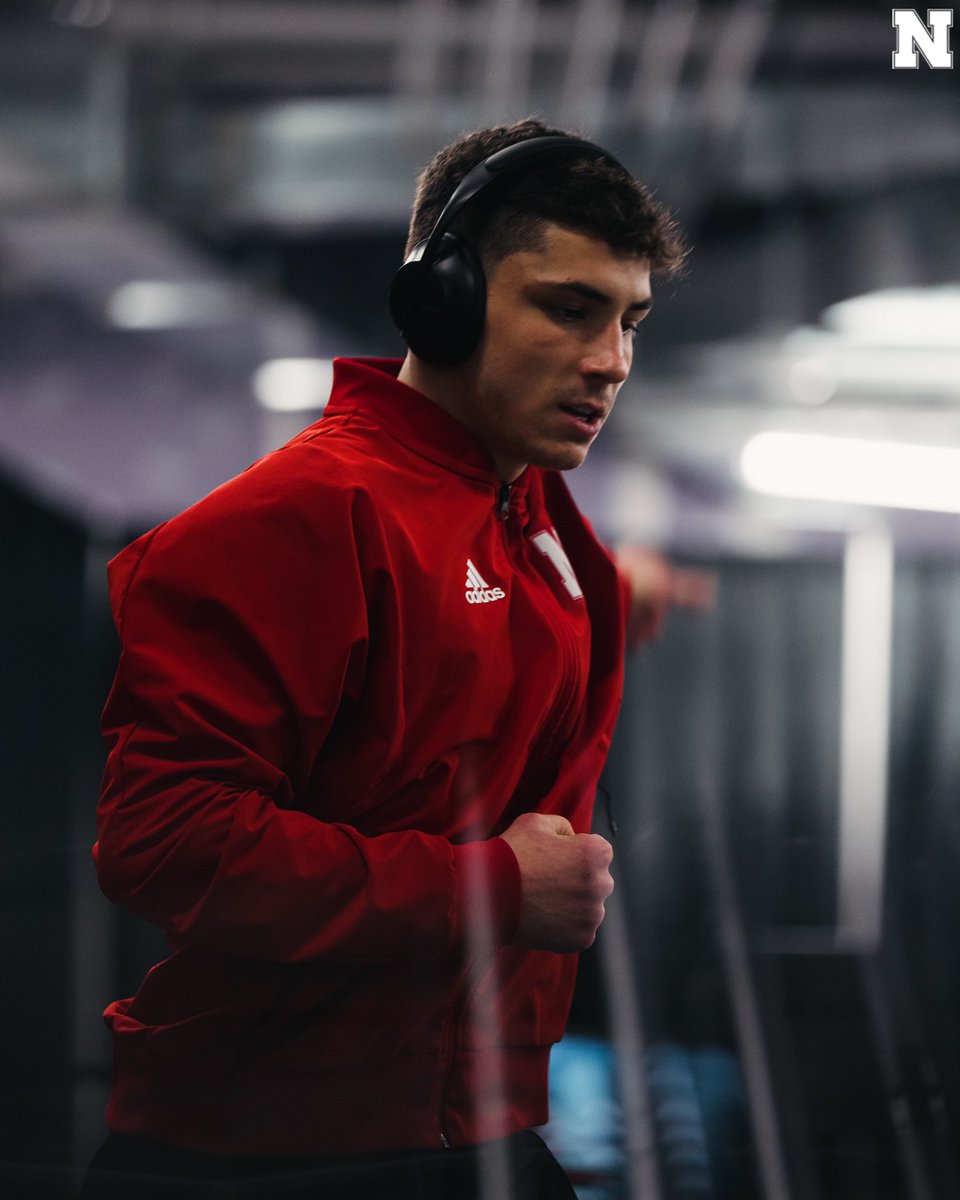 HuskerWrestling's tweet photo. It’s about that time. 🔒🏆

#GBR | #NCAAChampionship https://t.co/8Mo5X7mEFj