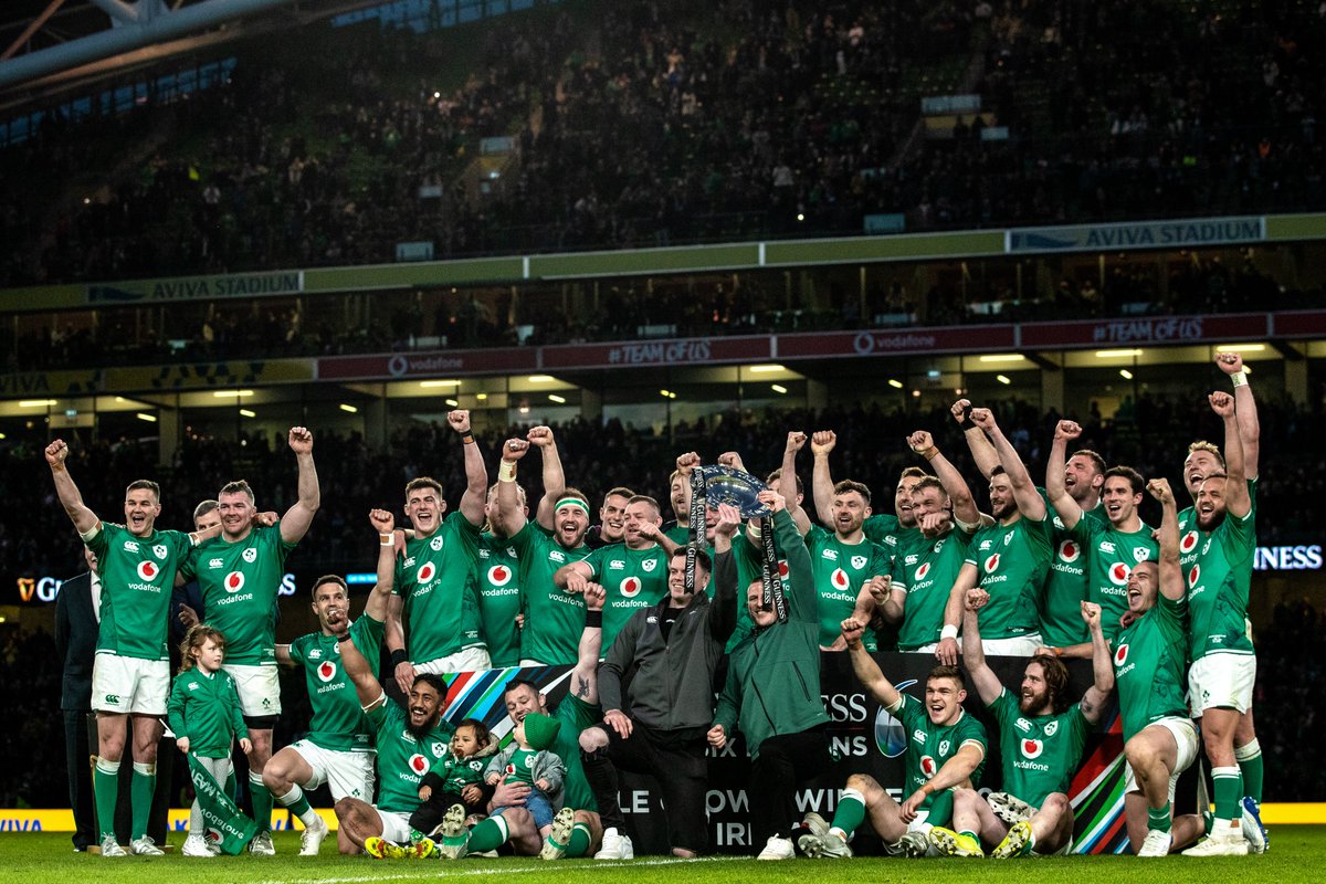 IrishRugby's tweet photo. Triple Crown Winners 2022! 🏆

#TeamOfUs | #IREvSCO https://t.co/3ArNvBy3V3