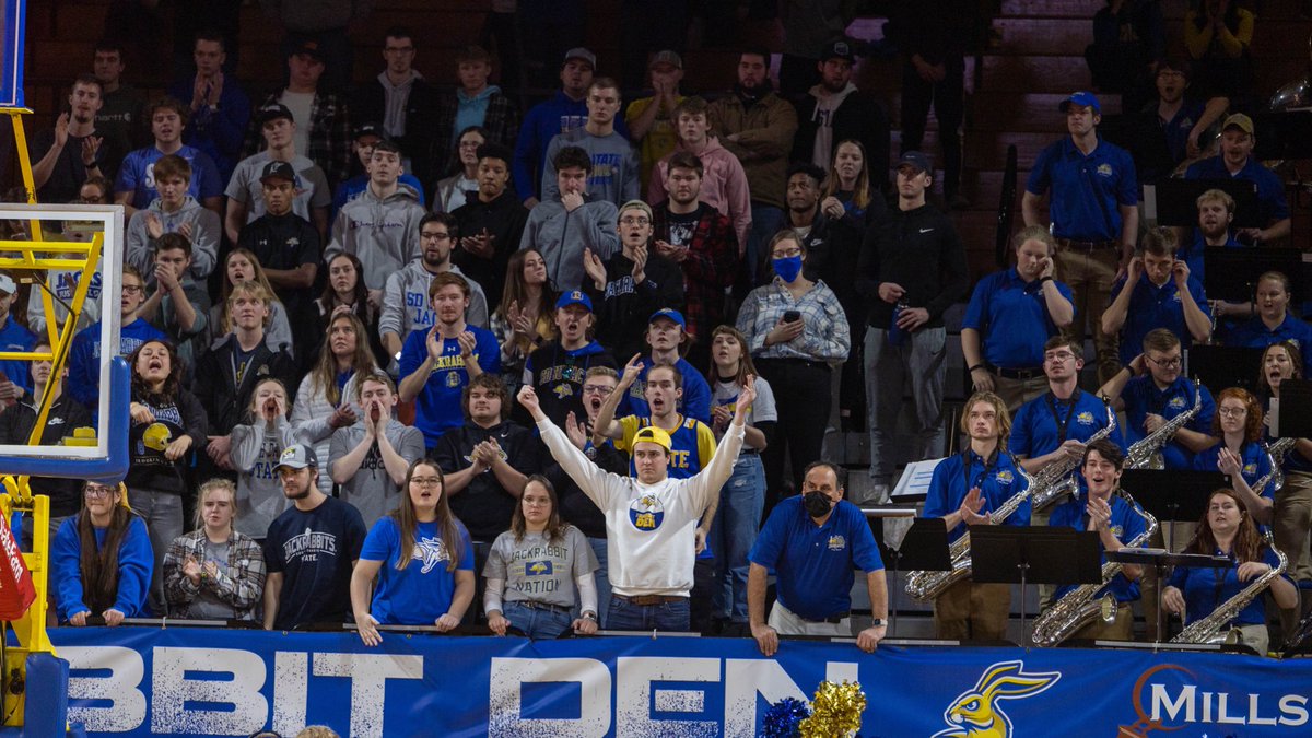 🗣 JACKRABBIT STUDENTS

Spring Break may be nearly over, but there is still fun to be had! 🥳 All SDSU students will receive complimentary admittance for tomorrow’s second-round WNIT game against Minnesota, courtesy of the SDSU President's Office!

#GoJacks 🐰