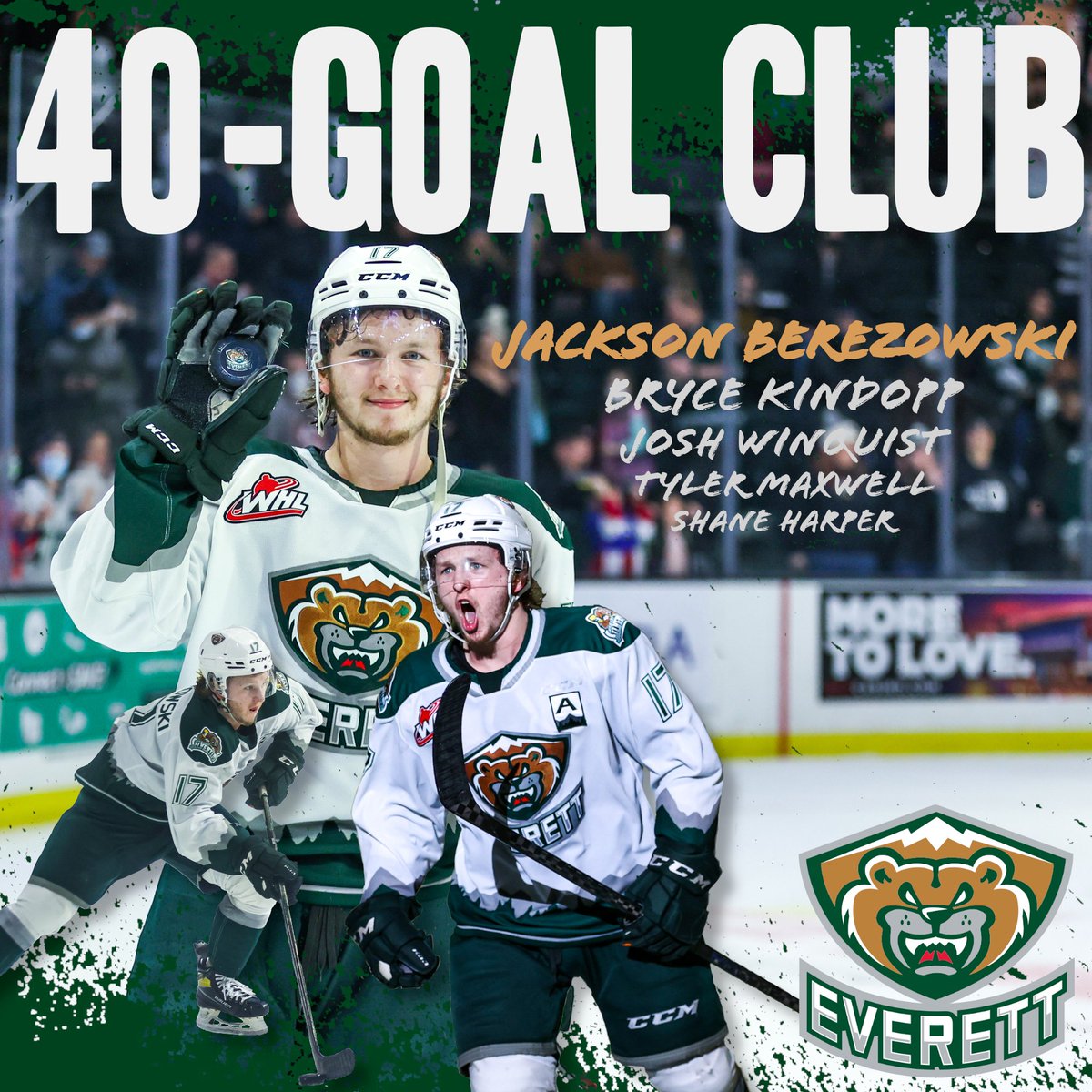 Move over, boys. There's company in the 40-goal club.

Congrats <a href="/jacksonbere7/">Jackson Berezowski</a>!

#LetsGoTips x <a href="/TheWHL/">Western Hockey League</a>