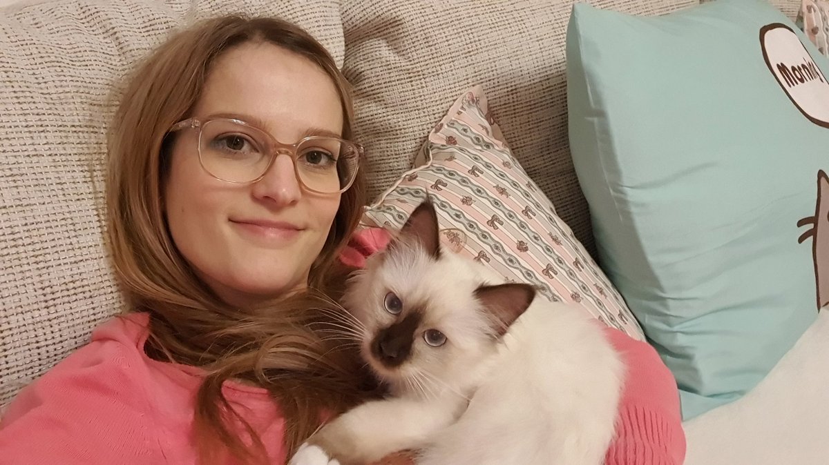 memechan85's tweet photo. #MochiBabyMemechan
#CatsOfTwitter #sacretbirman #birman #16weeksold
โคโคโค
The reason I barely draw โบ even if I want.. she wants more attention... baby cat ๐๐๐โค https://t.co/RIelvYXEfa
