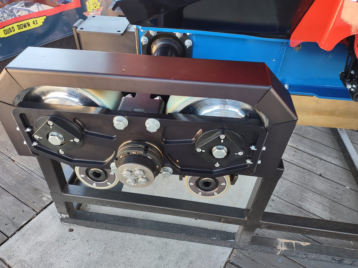 Park_Journey's tweet image. Well what have we here!?!? Up close and personal with a new @RockyMtnConst coaster. #FunSpotAtlanta #ArieForceOne