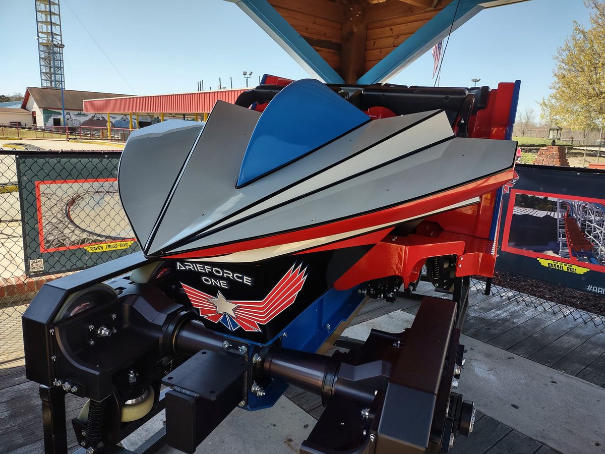 Park_Journey's tweet image. Well what have we here!?!? Up close and personal with a new @RockyMtnConst coaster. #FunSpotAtlanta #ArieForceOne