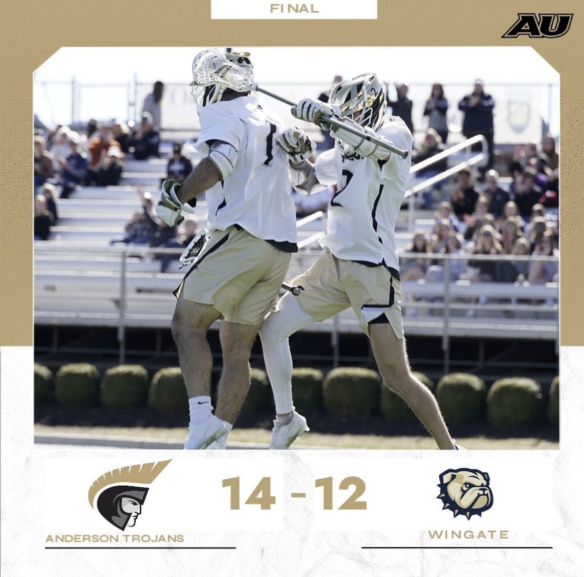 autrojansmlax's tweet photo. Down goes #3! #GoldStandard https://t.co/ZgPyUnfT2l