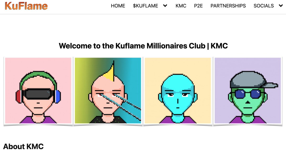 KuFlameOfficial's tweet photo. 🍾Presenting, the "Kuflame Millionaires Club" 🍾

🔜 https://t.co/6YJX8t04yp

#NFT #NFTs #NFTCollection #nftcollector #nftart #nftalert #nftalerts #KCCUNICORN #KCC #cryptocurrency #CryptoNews #erc721 https://t.co/TxGJsfACHG