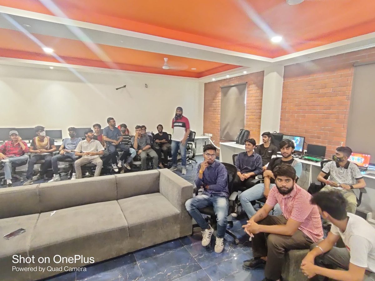 bulletkrzygamer's tweet photo. We organised an R6 Siege and esports based conference with the players from @kira_esport in our college today 
If esports in India needs to be on global level,works needs to be done at very grassroots of it.
Big thanks to kira esports and everyone at our College management. https://t.co/HgOMhck6m9