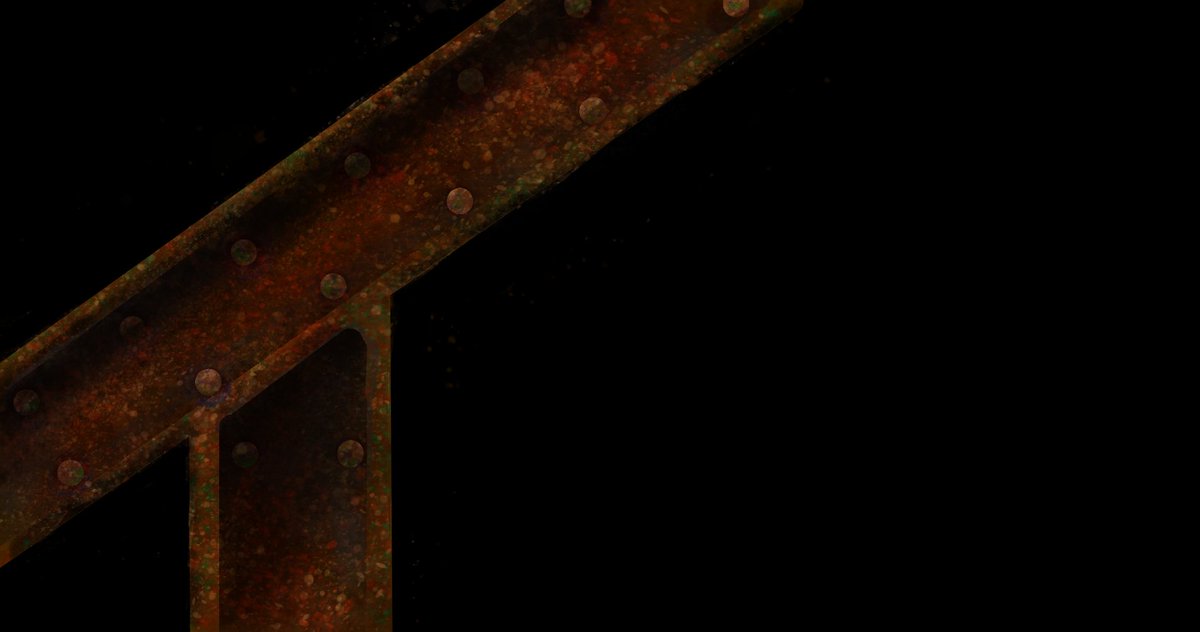 Hasslowski's tweet photo. Pixel dailies prompted #rust today. This is not pixle art, and its not from today... but I'm still very proud of how this rust looks. https://t.co/AIi3f7L738