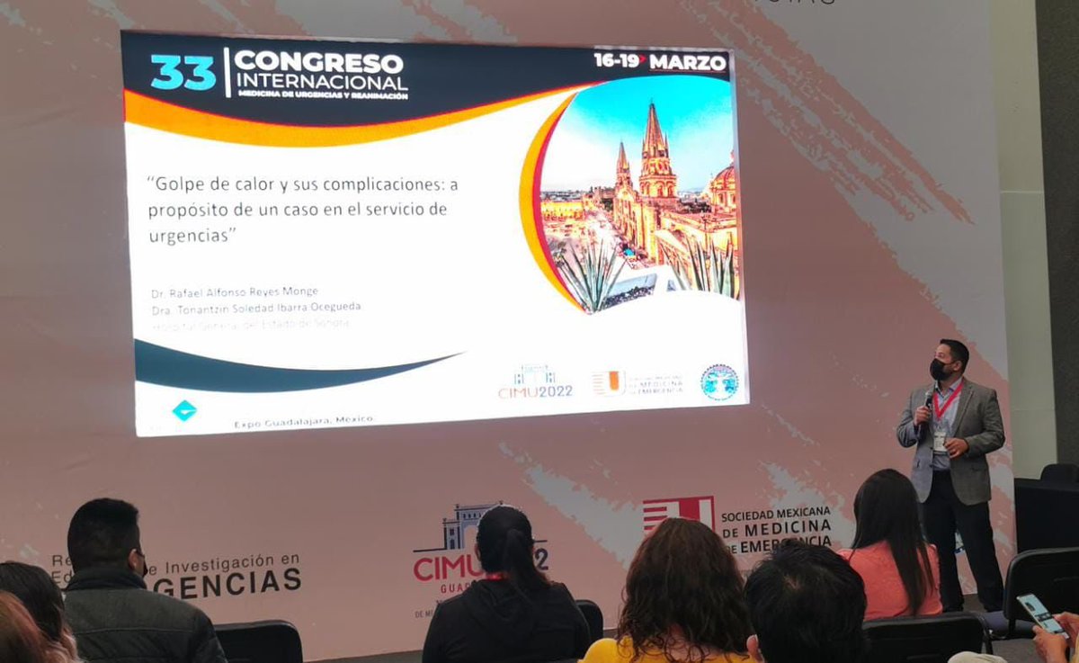 Antulio_Reyes's tweet photo. “Golpe de calor y sus complicaciones: a propósito de un caso en el servicio de urgencias”. 
Que orgullo hermano. ✨ https://t.co/zrW9kuXwRX