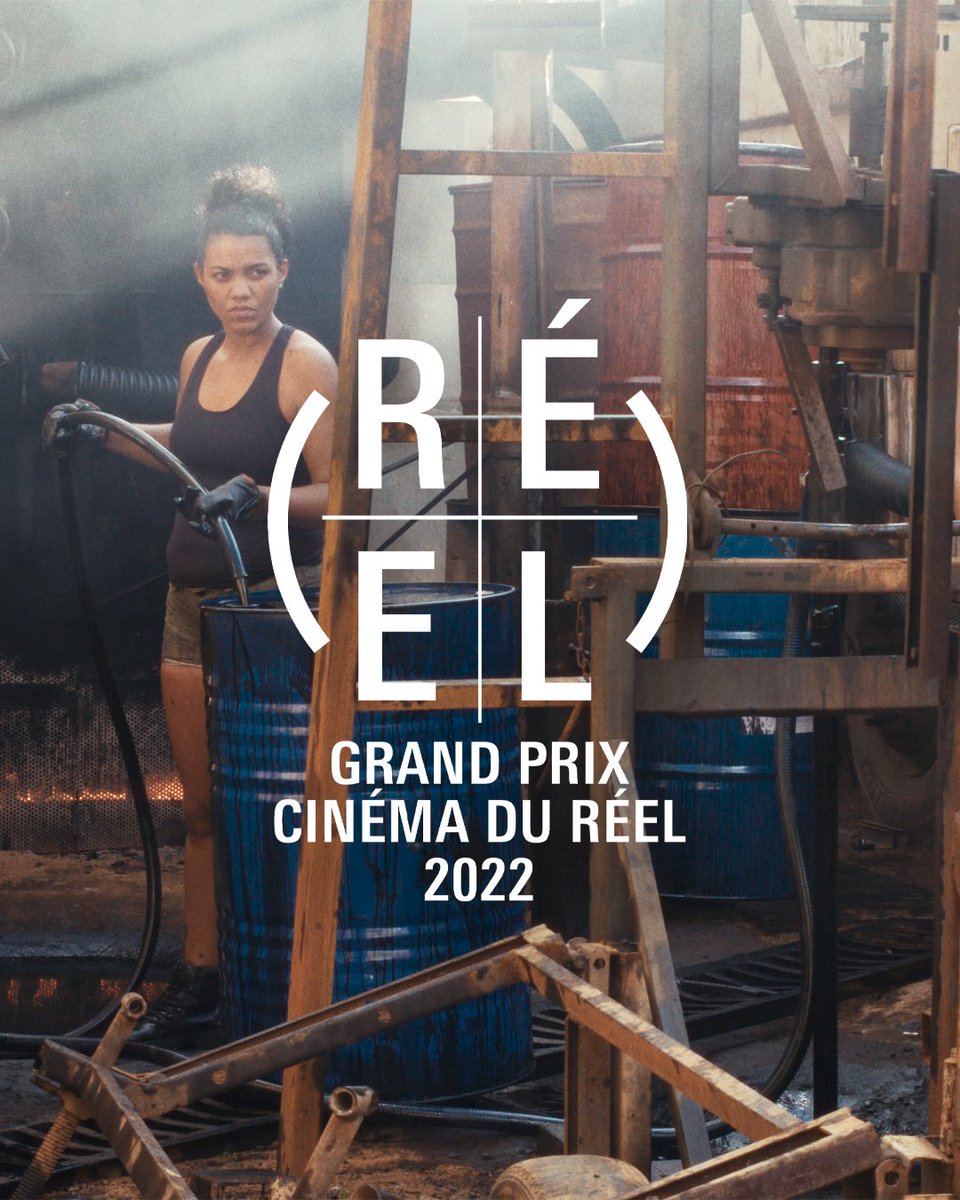 Cinemadureel's tweet photo. [PALMARÈS]

[GRAND PRIX CINÉMA DU RÉEL / CINÉMA DU RÉEL GRAND PRIZE]

DRY GROUND BURNING de / by Adirley Queirós Andrade &amp; @joanapimentaa

#cinemadureel #procirep https://t.co/RhXlNBwFt1