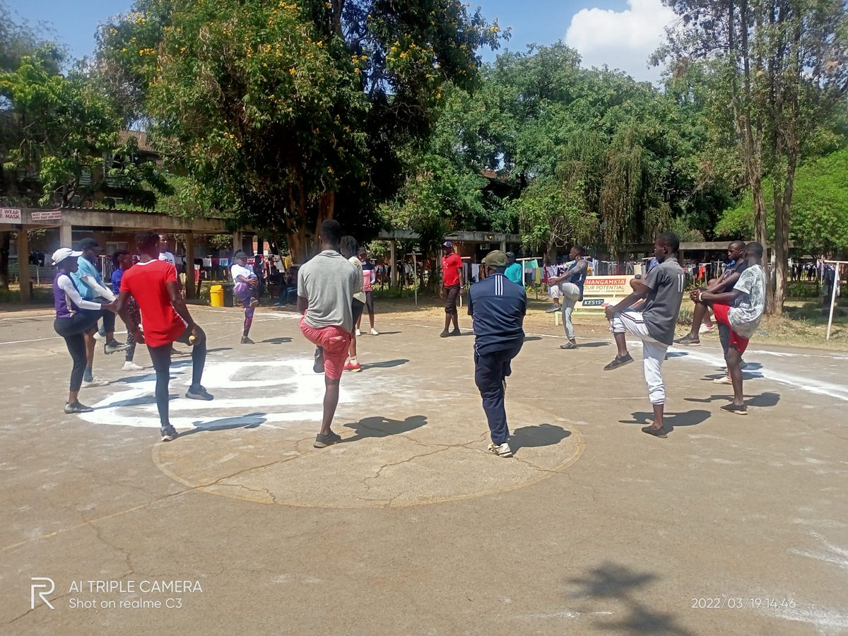 SoftballKenya's tweet photo. The baseball5 team selection today at JKUAT.The team is supposed to participate in Africa baseball5 qualifiers in Tanzania from 23rd- 26th may 2022.The team incorporates both softball and baseball players.
@radulllive @WBSC
#PlayBall  #BaseBall  #baseball5 https://t.co/KH7x5BNJsX