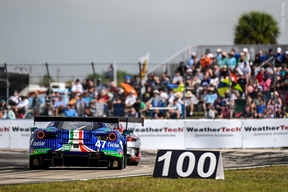 CetilarRacing's tweet photo. #47 on track for #TwelveHoursofSebring #respectthebumps #Sebring12 @sebringraceway https://t.co/fSkrMz0c8V