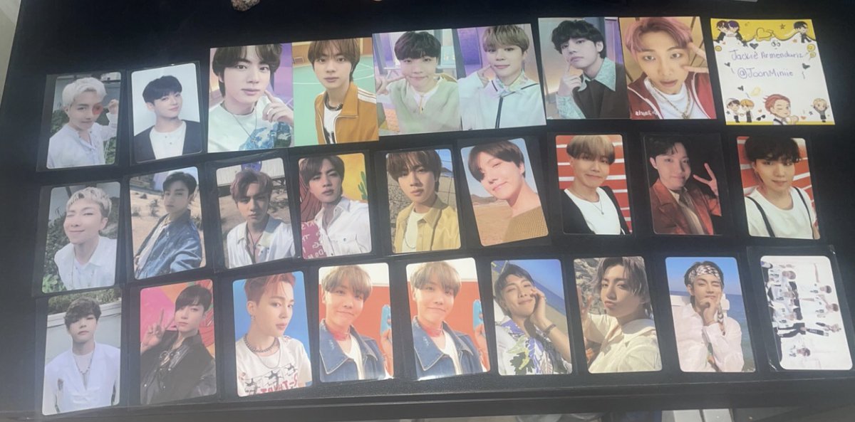 MiniieMonii's tweet image. Alright Mfers I’m back selling more PCs 
All album PCs-$10 
Japan POB- $40
Butter cardigan pc-$10
sowoozoo PCs-$10
Hobi BE lucky draw-$40
Jk PTD-$120
Butter lucky draw-$50
#btswts #bts #btspcs #wtsbts #btsphotocards #btsphotocardsale