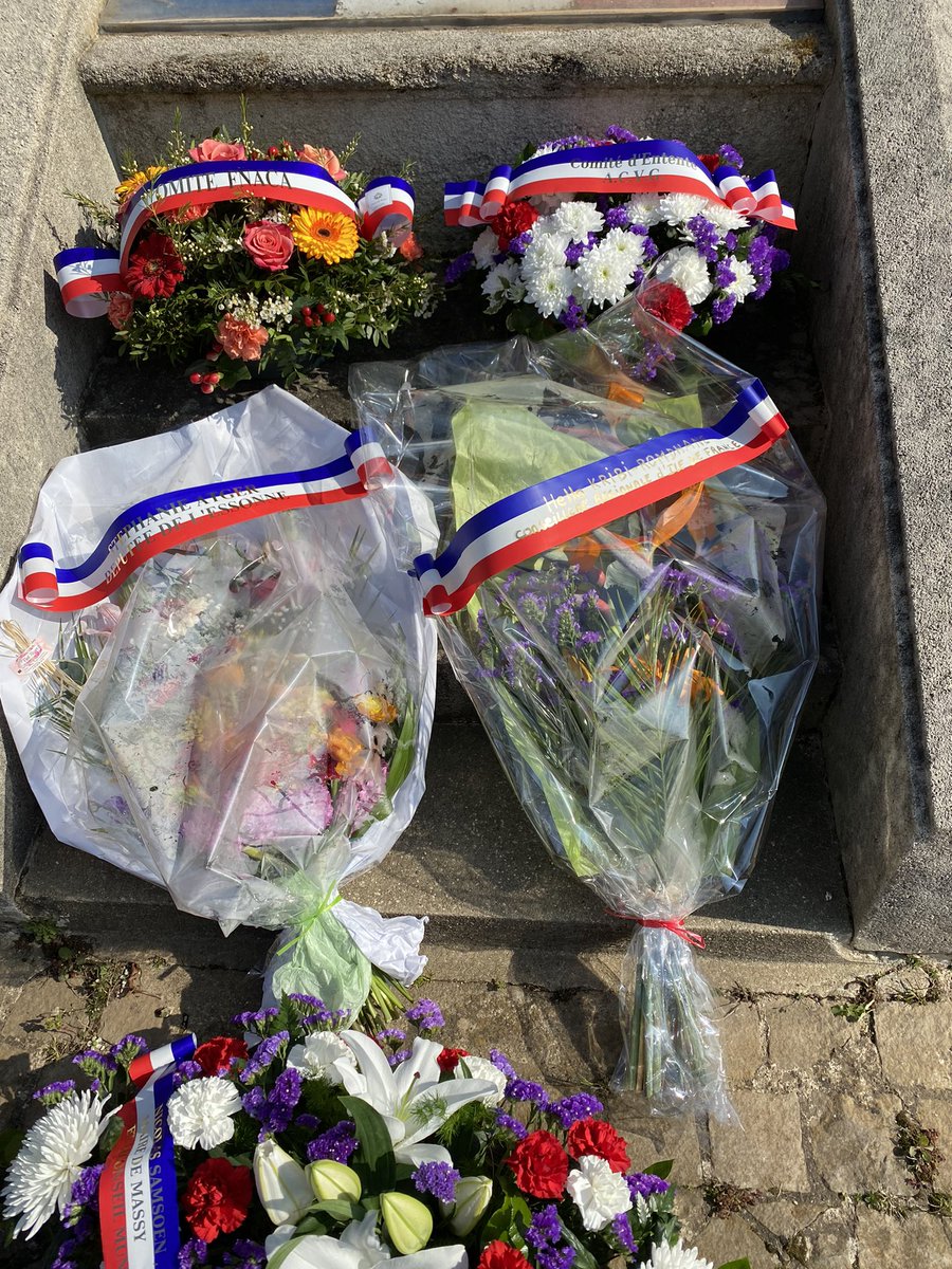 Commémoration du cessez le feu en Algérie du 19 mars 1962 ce matin à #Massy. Pour ne jamais oublier les victimes de la guerre en Algérie et des combats au Maroc et en Tunisie. 
Pour ne jamais oublier… #devoirdememoire