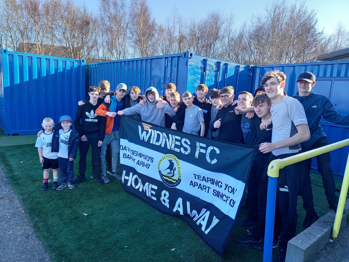 Shite game, but we all had fun, even the wheelie bin
<a href="/widnesjfc/">Ian Ross</a> <a href="/WidnesAway/">WidnesAway</a>