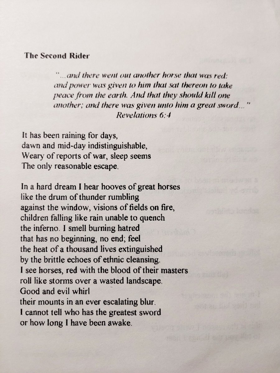 jerrydreesen's tweet photo. ...seemed appropriate..
From my chapbook, 'Where There Was a River" https://t.co/lkoBiydxGj
