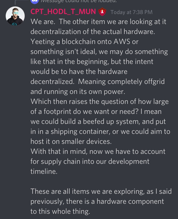 SafemoonWarrior's tweet photo. #SAFEMOON John Karony about the SafeMoon Blockchain. https://t.co/mRPljyAuuE