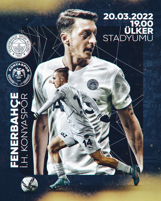 Mesut Özil ve Pelkas Temalı Maç Görseli