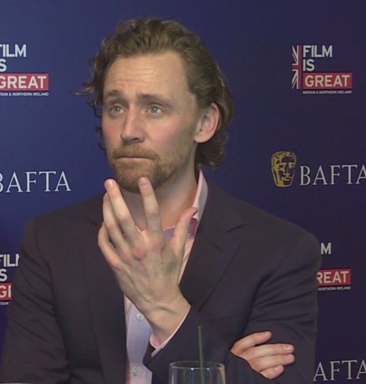 Complete the sentence: Tom Hiddleston represents me when... 🧐