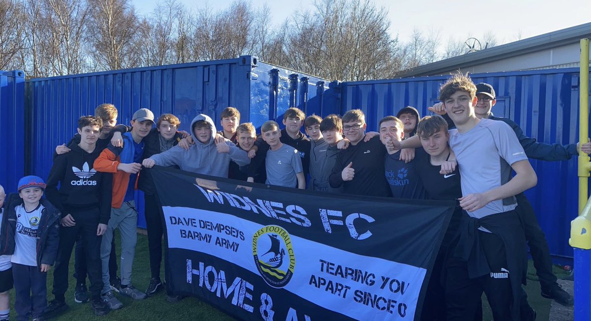 Class day out⚪️⚫️ <a href="/Widnes_FC/">(C) Widnes Football Club</a>