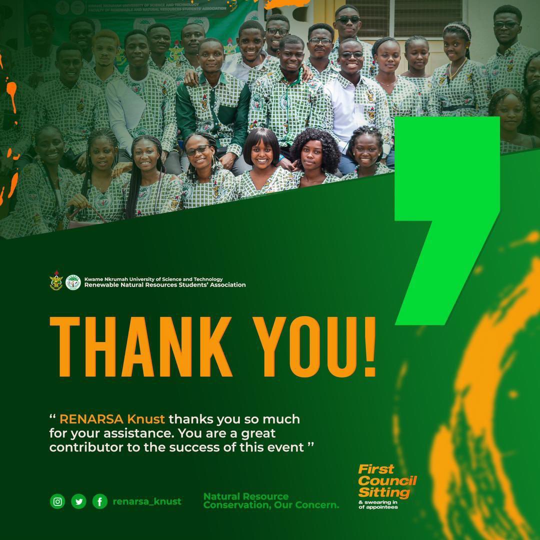 PDeejhay's tweet photo. Your presence today contributed to the success of today’s program and for that, we say thank you 😊. Renarsa ma no ayekooo 🥳🥳🎉🎉#knust #Trending #RenarsaTheImpactAgenda #AcademicChatter #FRNR https://t.co/VRtABpsqx1