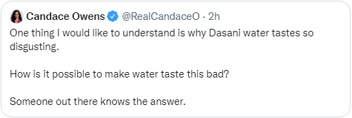 JustinNJordan's tweet photo. @factandrumor We get water straight from the tap, why not drink it (filtered, if desired) w/ reusable bottles? It works for those who can't afford bottled or don't want it
Ironic that anti-"Elite," Candy-O shows she IS one w/ her spoiled 1%-er whining here
#ReuseRethinkRecycle #GOPHypocrisy https://t.co/F8jnXr6K2T