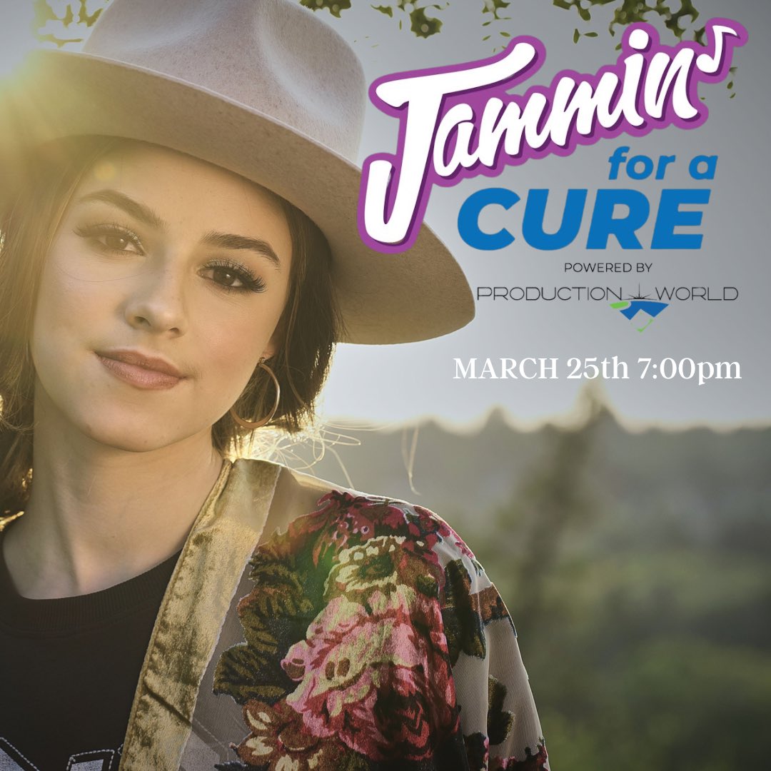 Help join me to raise funds & awareness for @curecancerfnd at ‘Jammin For A Cure’ ! The streamathon is put on by friends @productionworld and I will be performing Friday at 7pm. Tune in from ANYWHERE! 😊❤️ Stream here: jamminforacure.com/watch Donate here: ccf.ualberta.ca/o/cure-cancer-…