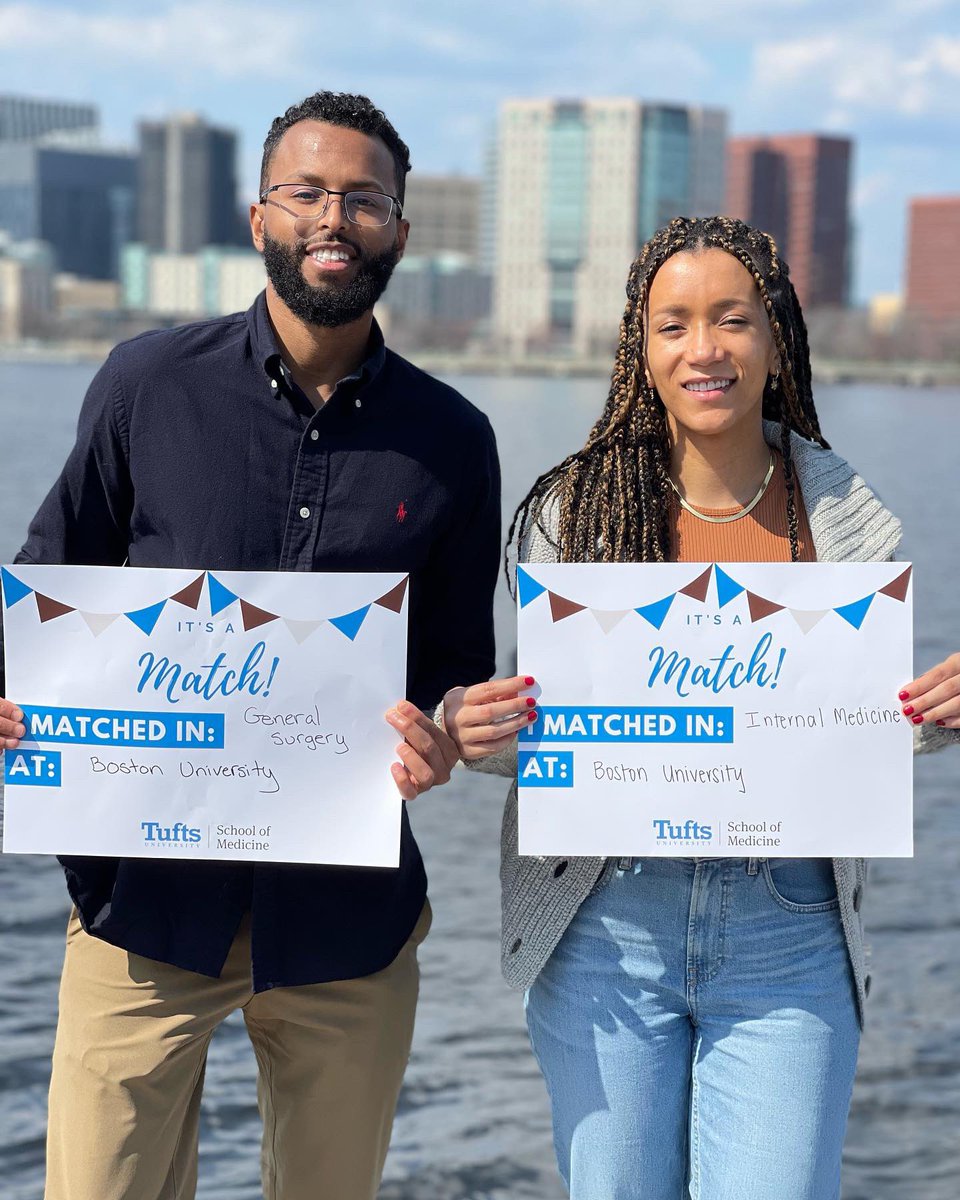 Abdimajid Mohamed (@majid_mohamed14) on Twitter photo So thrilled to be joining <a href="/BMCSurgery/">BMC Surgery</a> for general surgery along side @DanielleNDavis1 who will be joining <a href="/BMCimRES/">BU/BMC IM Residency</a> for internal medicine training!!!
#GenSurgMatch2022 So thrilled to be joining <a href="/BMCSurgery/">BMC Surgery</a> for general surgery along side @DanielleNDavis1 who will be joining <a href="/BMCimRES/">BU/BMC IM Residency</a> for internal medicine training!!!
#GenSurgMatch2022