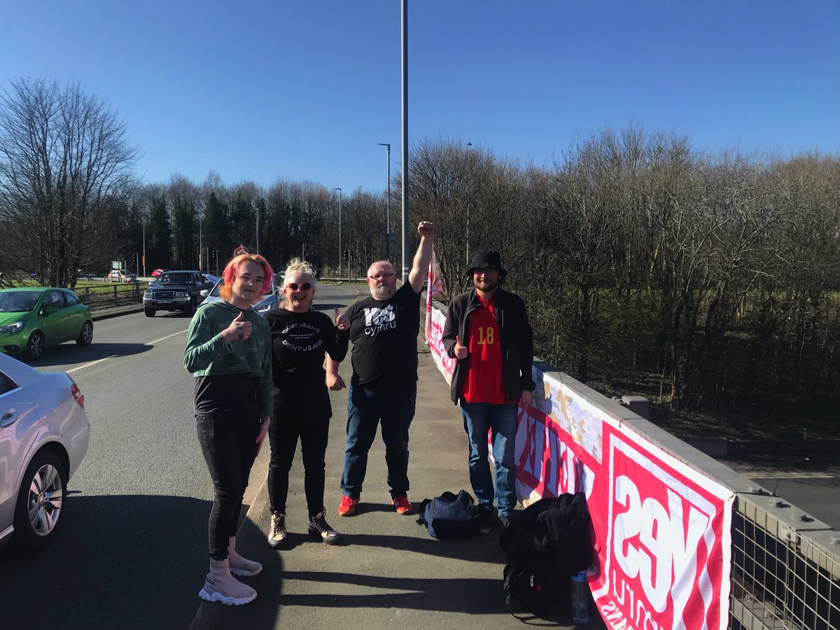YesCymru Deeside tweet media