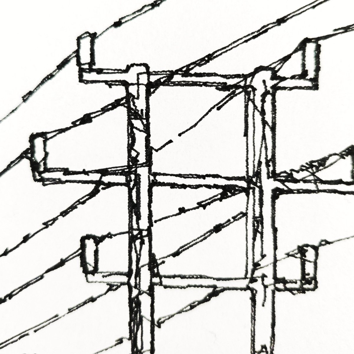 RaviSubbie_'s tweet photo. Had a go with some #pylonart with my #polargraph #penplotter
Pleased with this first attempt
#plottertwitter #pylon https://t.co/WIEgSvLeTt