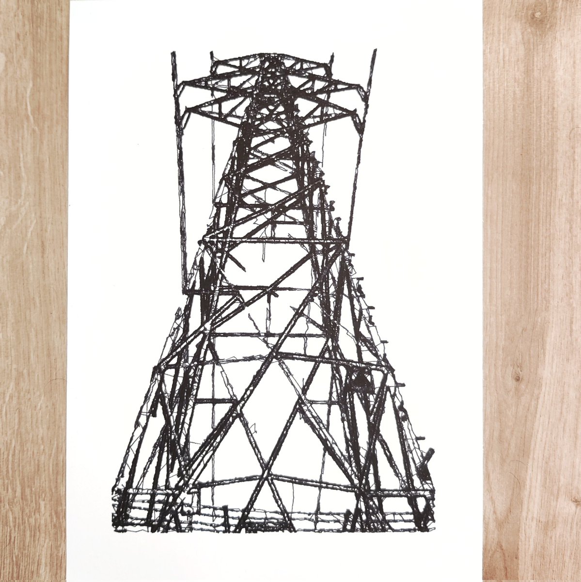RaviSubbie_'s tweet photo. Had a go with some #pylonart with my #polargraph #penplotter
Pleased with this first attempt
#plottertwitter #pylon https://t.co/WIEgSvLeTt