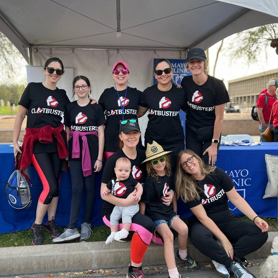 k_neurons's tweet photo. ๐ถWe are family, I've got my @MayoClinic Arizona #CLOTBUSTERS with me ๐ถ
๐ถโโ๏ธ๐ถ๐ถโโ๏ธ @MayoClinicNeuro
Thanks @American_Heart ! Phoenix #HeartWalk2022 was a blast + can't wait for next year!
Thank you musician performers + volunteers ๐บ๐ฅ๐ธ๐ท๐ฉโ๐ค๐ฎโโ๏ธ๐
โฐ๐ง โฐโค๏ธ
#MayoMagic
#StrokeTeam https://t.co/YK7z1FLwPb