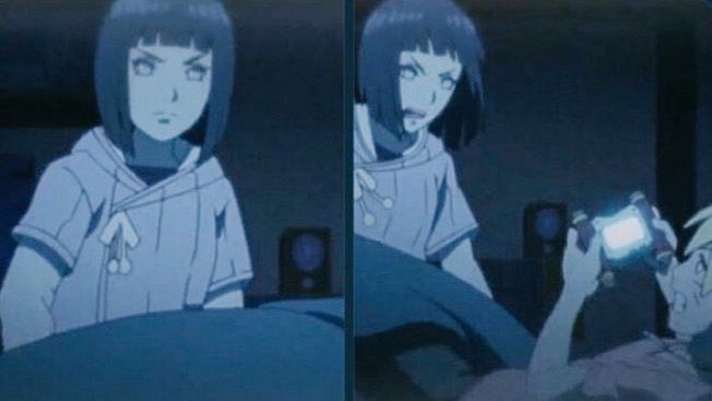 keziaran's tweet photo. Boruto really tried to hide from his mother who has the byakugan😭 https://t.co/lhZTfJ6hei
