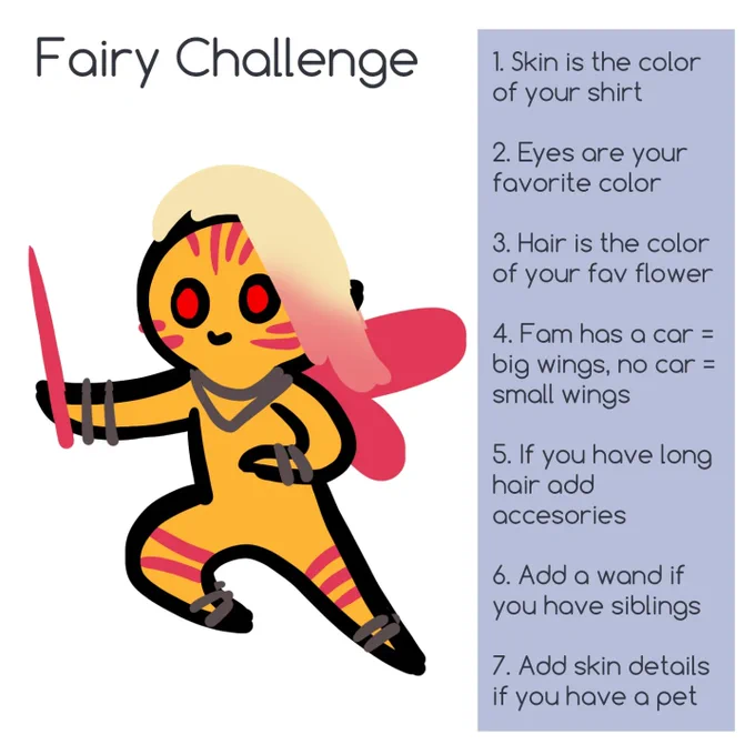 Here's the finished fairy challenge piece! I had so much fun with this. 