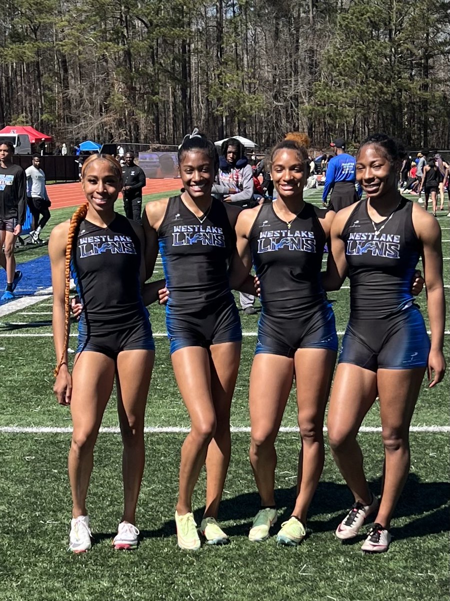 Looking at the #1 4x100 in the nation (45.1)!! Tied the #1 time in Georgia history 🔥🔥🔥