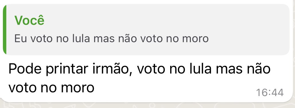 philliphonorato's tweet photo. Um amigo meu Bolsonarista no WhatsApp.
JURO QUE NÃO É MONTAGEM. https://t.co/3VqGQhWqAH